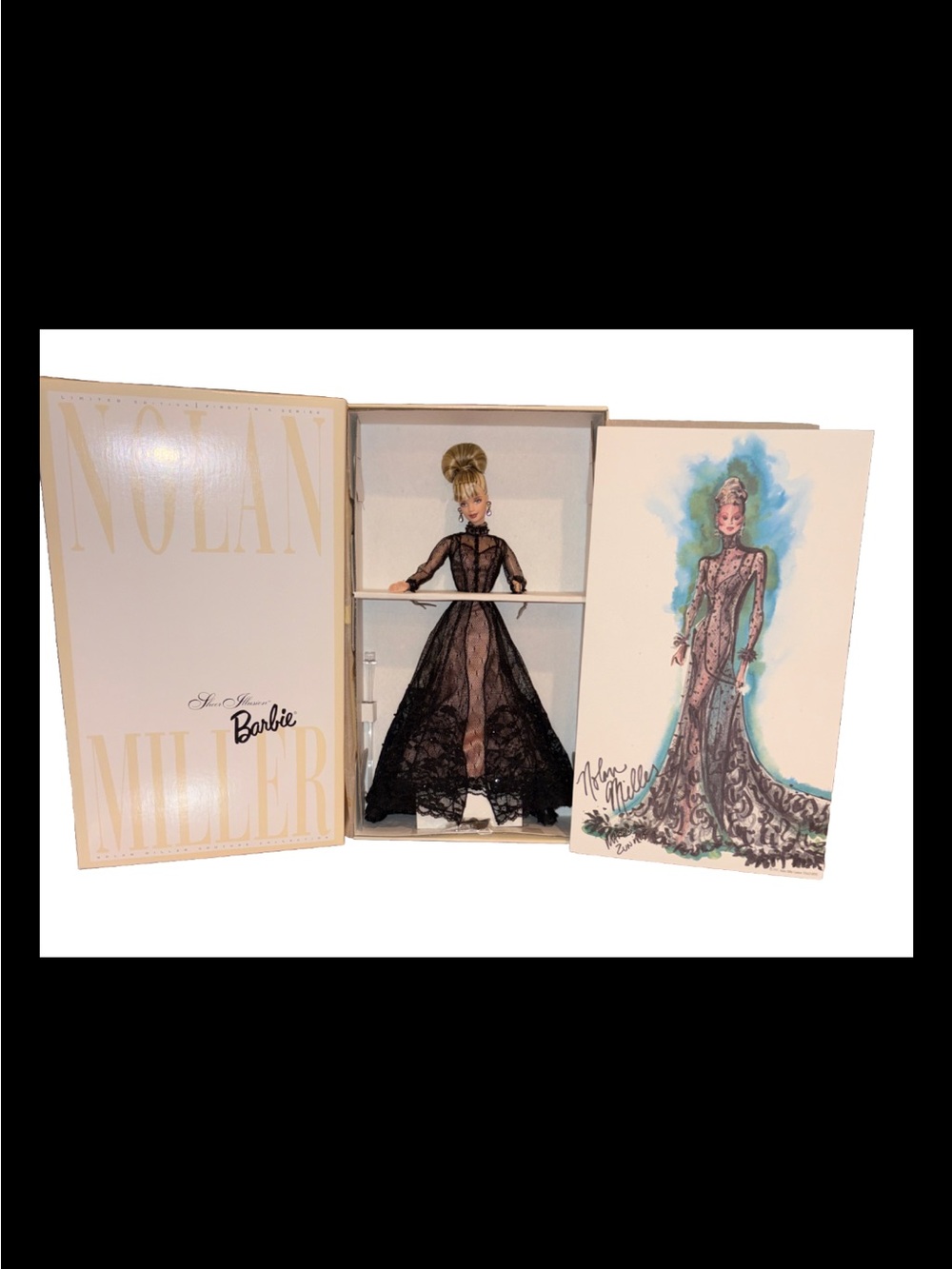 Nolan Miller Couture Barbie 1998 Sheer Illusion 20662 MIB NRFB Vintage
